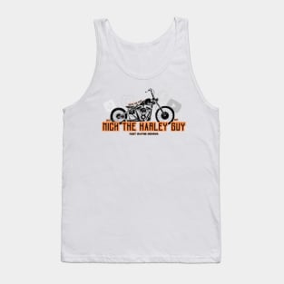 Nick The Harley Guy Ride or Rot Tank Top